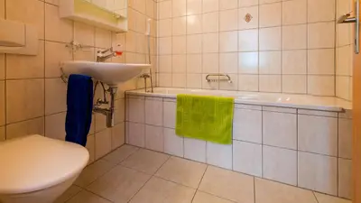 Ein Badezimmer in der Unterkunft Christiania
