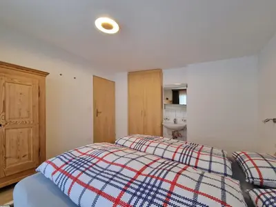 Ein Bett oder Betten in einem Zimmer der Unterkunft Mischi 5