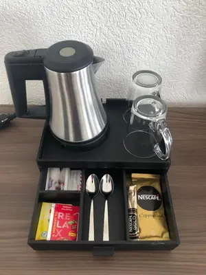 Kaffee-/Teezubehör in der Unterkunft Hotel Crystal Interlaken