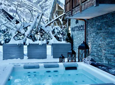 Matthiol Boutique Hotel im Winter