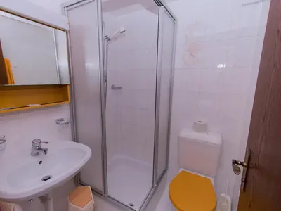 Ein Badezimmer in der Unterkunft Monte Rosa
