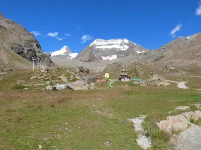 Naturlandschaft in der Nähe des Ferienhauses