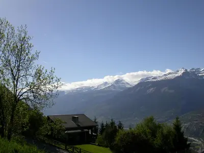 Naturlandschaft in der Nähe des Chalets