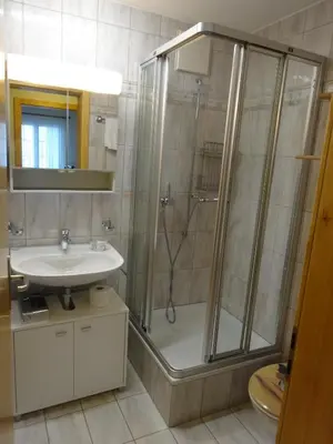 Ein Badezimmer in der Unterkunft Apartment Edelweiss