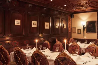 Ein Restaurant oder anderes Speiselokal in der Unterkunft Alex Alpine Resort - Spa & Sports