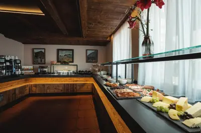Essen im Hotel oder in der Nähe