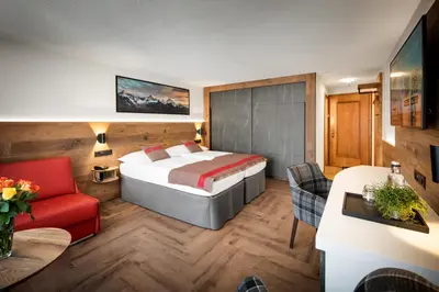 Ein Bett oder Betten in einem Zimmer der Unterkunft Hotel Butterfly