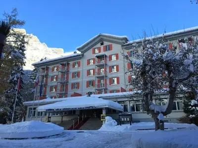 Résidence Les Sources des Alpes im Winter