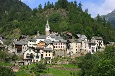 Naturlandschaft in der Nähe des Gasthauses