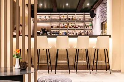 Getränke in der Unterkunft Hotel Allalin Saas-Fee