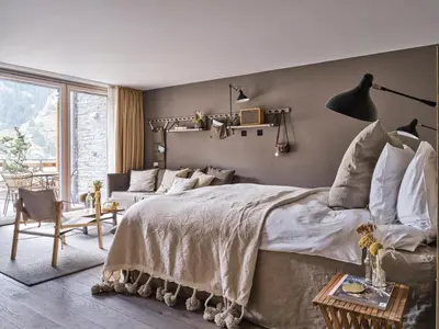 Ein Bett oder Betten in einem Zimmer der Unterkunft CERVO Mountain Resort