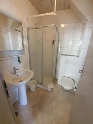 Ein Badezimmer in der Unterkunft Interlaken Linda Inn Lodge