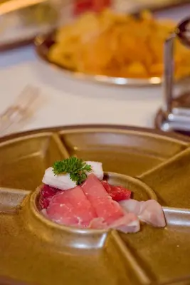 Essen im Hotel oder in der Nähe