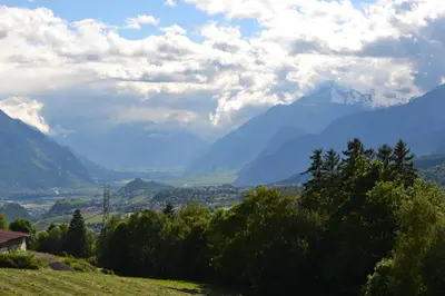 Naturlandschaft in der Nähe der Ferienwohnung