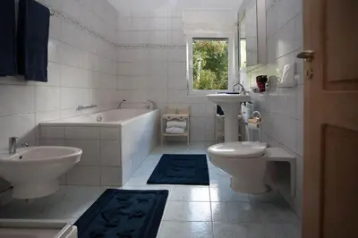 Ein Badezimmer in der Unterkunft Chalet Kliben