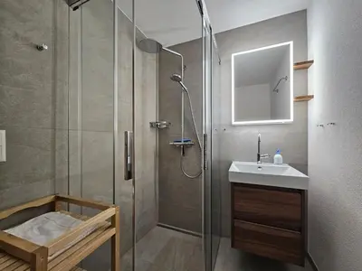 Ein Badezimmer in der Unterkunft Colibi Q