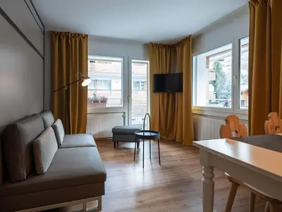 TV/Unterhaltungsangebot in der Unterkunft Malteserhaus Zermatt