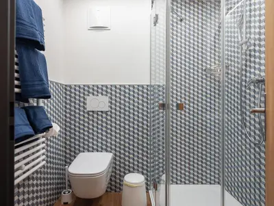 Ein Badezimmer in der Unterkunft Malteserhaus Zermatt