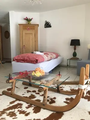 Ein Bett oder Betten in einem Zimmer der Unterkunft Millennium top view