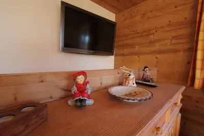 TV/Unterhaltungsangebot in der Unterkunft Chalet Daheim