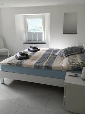 Ein Bett oder Betten in einem Zimmer der Unterkunft Casa in Selva