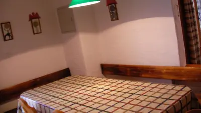 Ein Bett oder Betten in einem Zimmer der Unterkunft Chalet Goldblick