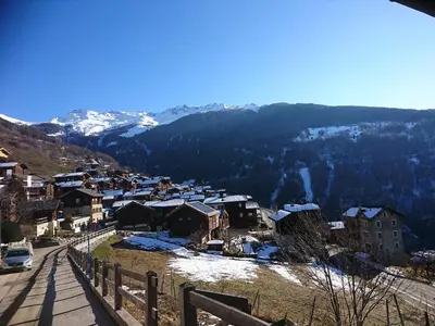 Naturlandschaft in der Nähe des Chalets