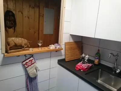 Küche/Küchenzeile in der Unterkunft Chalet 