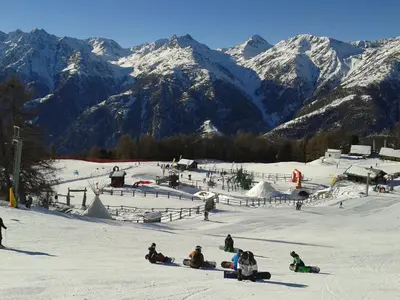 Chalet Schneevogul im Winter