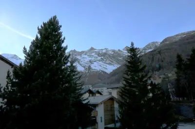 Naturlandschaft in der Nähe des Chalets
