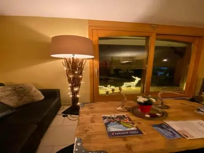 Ein Sitzbereich in der Unterkunft Apartment with Garden Daltons 1