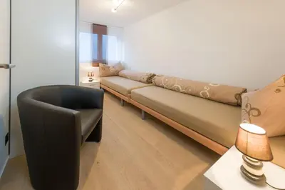Ein Sitzbereich in der Unterkunft Milleggapark Casa Mia