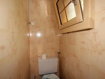 Ein Badezimmer in der Unterkunft Chalet in Valais near Ski Lift & Saas Valley