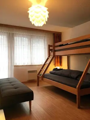Ein Bett oder Betten in einem Zimmer der Unterkunft Chalet Christitia