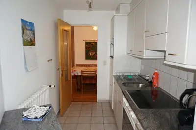 Küche/Küchenzeile in der Unterkunft Studio Willimann Haus Dala im 4 Stock