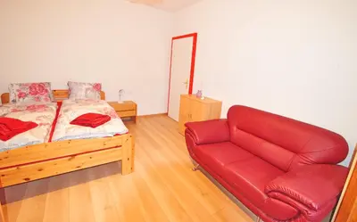 Ein Bett oder Betten in einem Zimmer der Unterkunft Ferrari Apartment