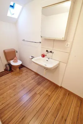 Ein Badezimmer in der Unterkunft Ferrari Apartment