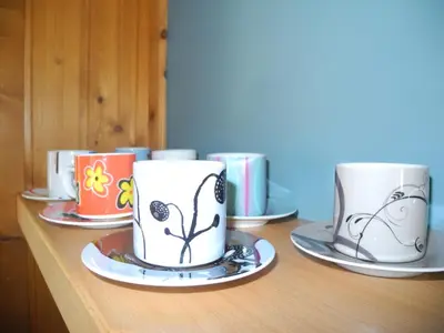 Kaffee-/Teezubehör in der Unterkunft Adlerhorst