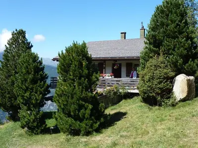 Naturlandschaft in der Nähe des Chalets