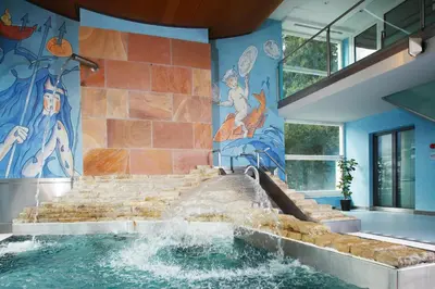 Der Swimmingpool an oder in der Nähe von Hapimag Ferienwohnungen Interlaken
