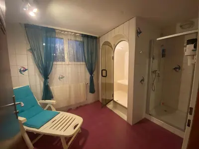 Ein Badezimmer in der Unterkunft Hotel Crystal