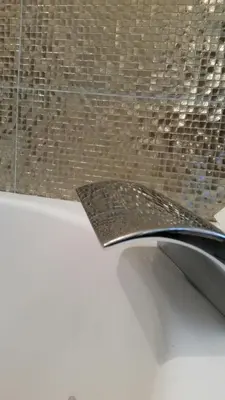 Ein Badezimmer in der Unterkunft Hotel Crystal