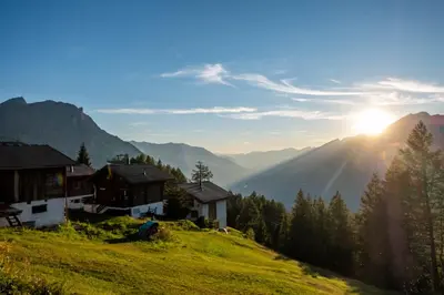 Naturlandschaft in der Nähe der Ferienwohnung