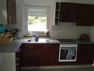 Küche/Küchenzeile in der Unterkunft Casa in Königs GarteN