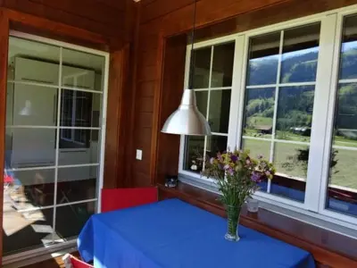 Ein Bett oder Betten in einem Zimmer der Unterkunft Apartment Lischenhaus - Strubel by Interhome
