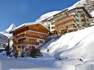 Alpenblick im Winter