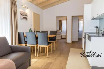 Ein Sitzbereich in der Unterkunft Hotel Bären