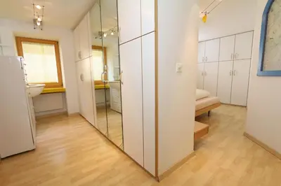 Ein Badezimmer in der Unterkunft Hotel Alpina