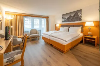 Ein Bett oder Betten in einem Zimmer der Unterkunft Hotel Sarazena