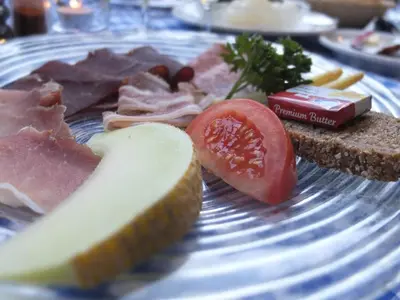 Essen im Hotel oder in der Nähe